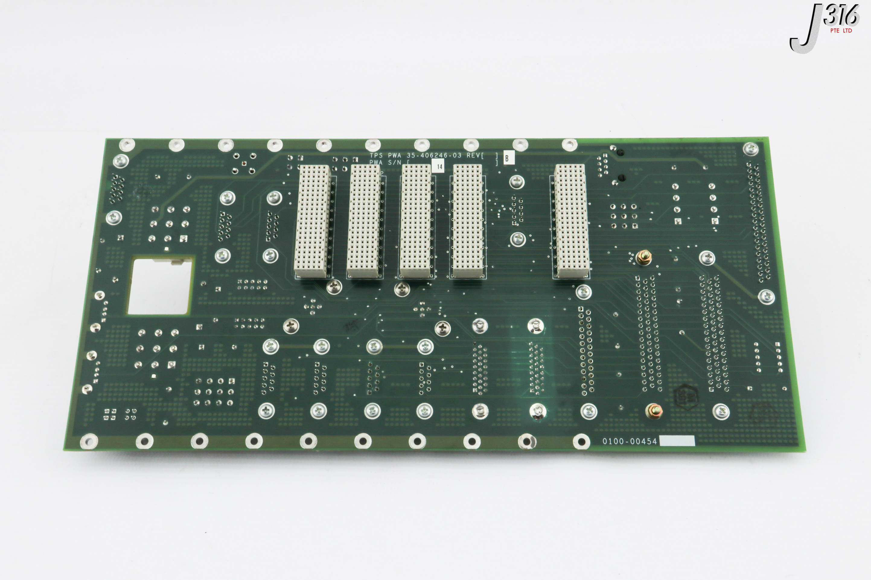 29744 TYCO PCB ASSY, BACKPLANE 35-406246-03, AMAT 0100-00454 12